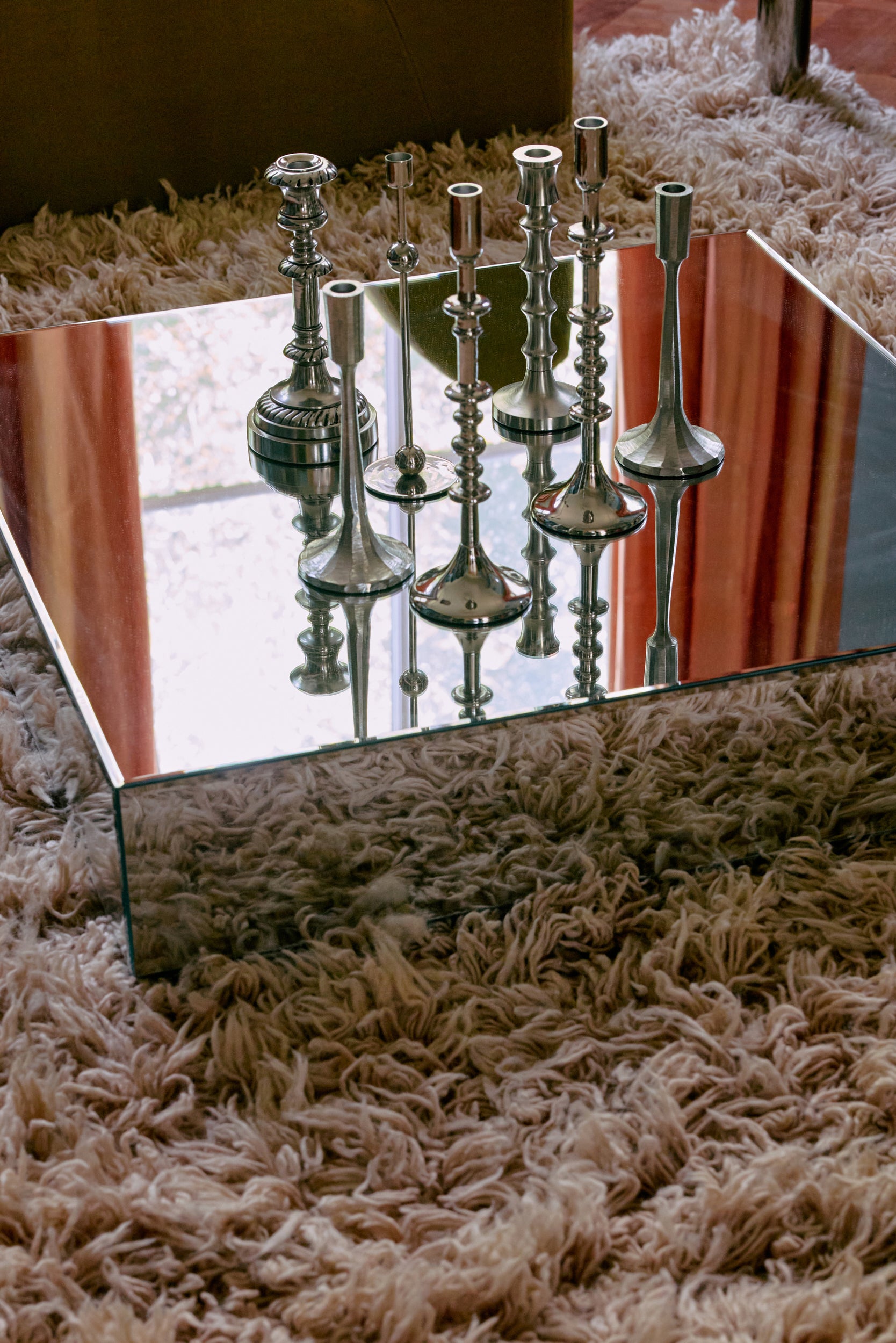 Forged candle holder