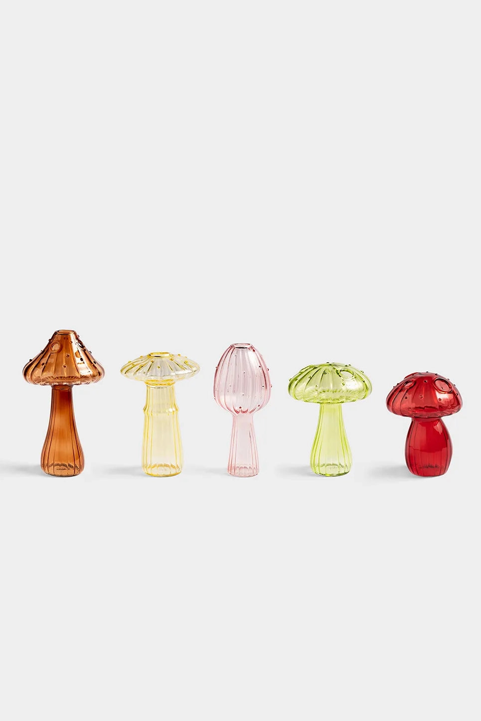 Vase Mushroom Red