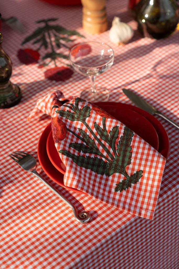 Napkin, Fabry Tomato