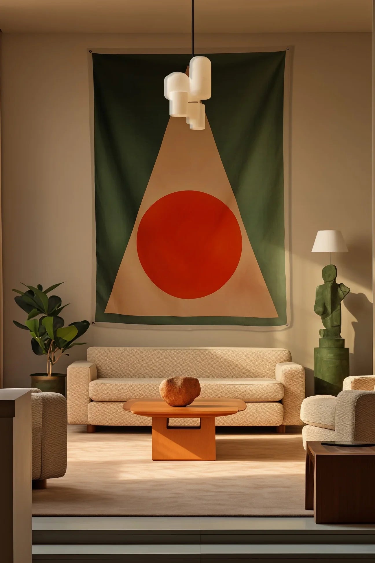 Wall tapestry "Metronome"