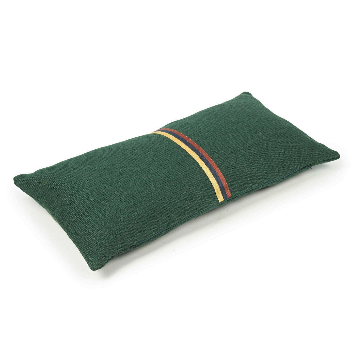 Cushion Green & Thin Stripes