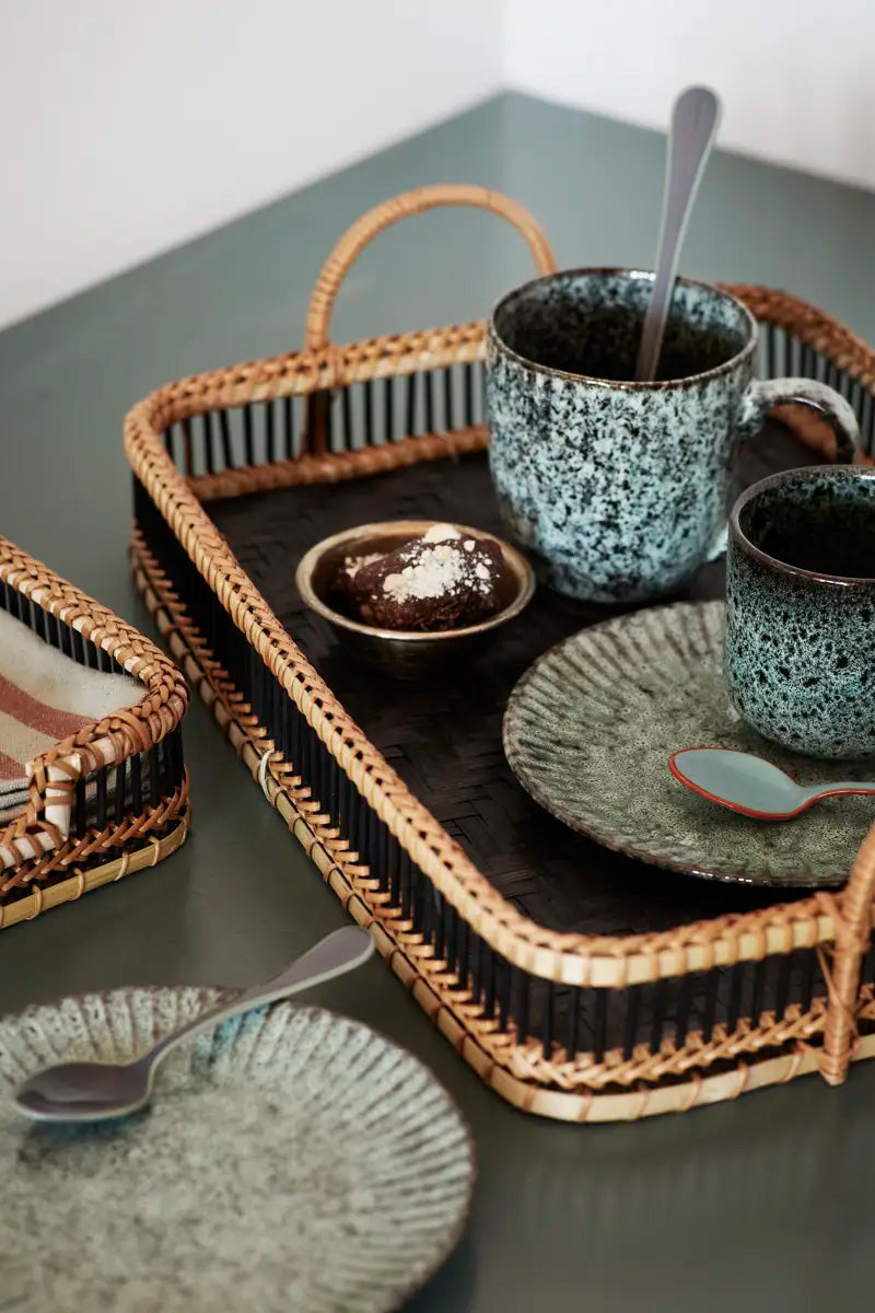 Tray bamboo rectangular "S"