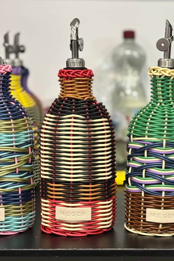 Oil Bottle | Black&Cream