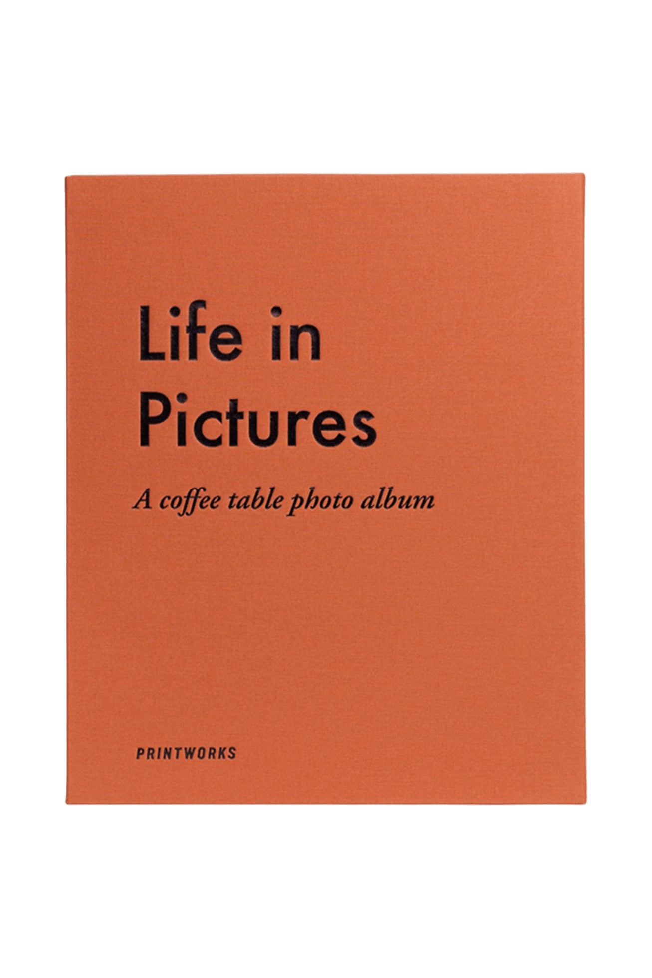 Photo Album Life in Pictures | Orange
