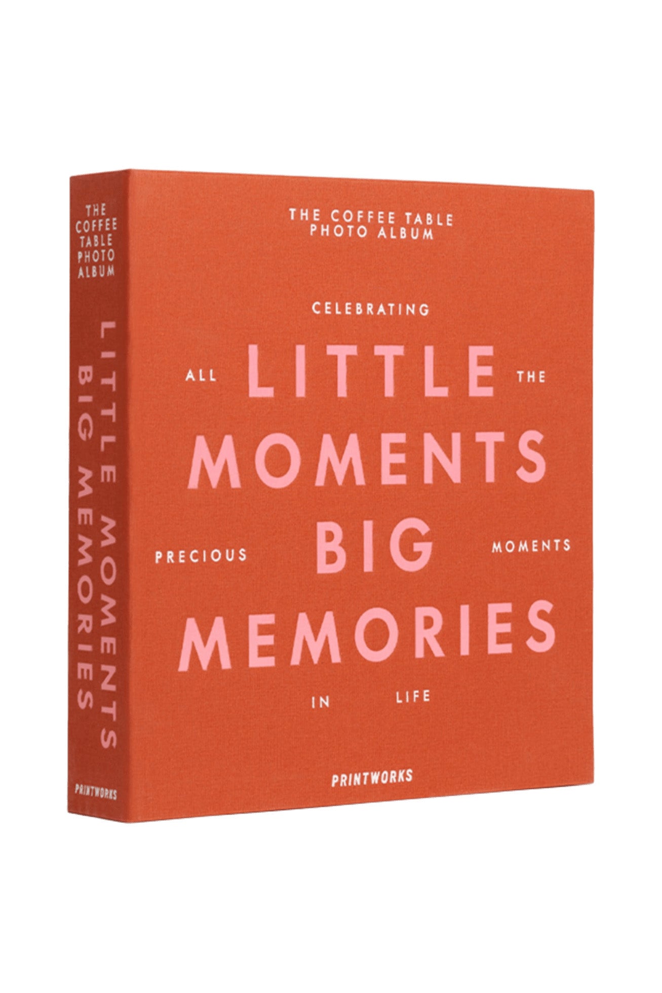 Photo Album Little Moments Big Memories | Orange