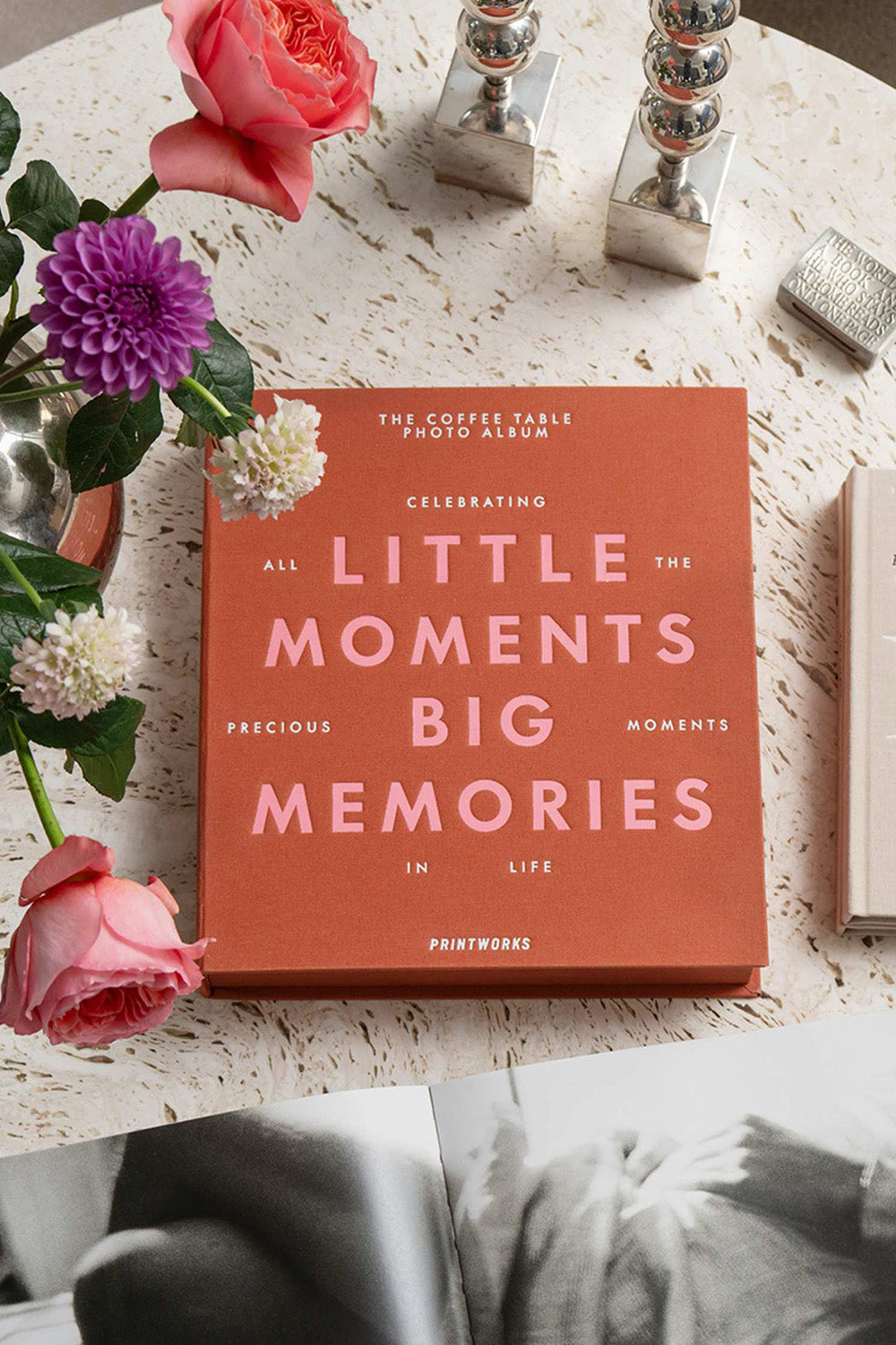 Photo Album Little Moments Big Memories | Orange