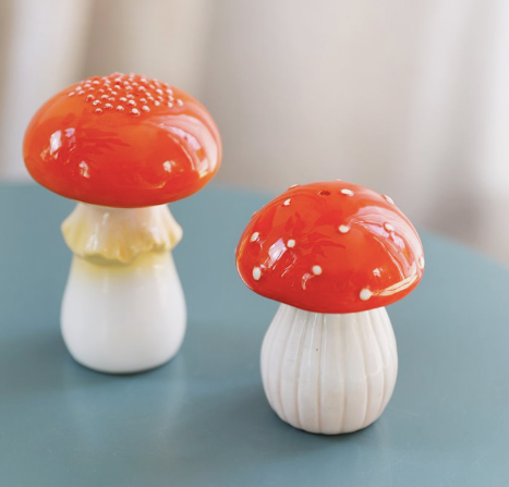 Pepper & salt mushroom