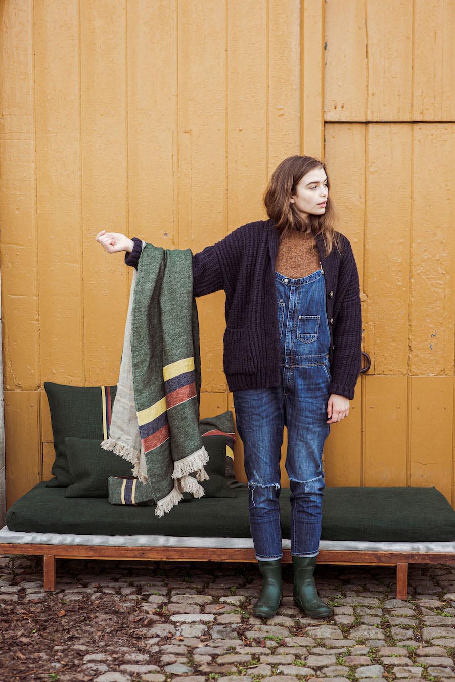 Blanket/Towel Linen | Green