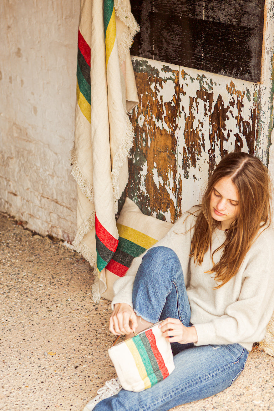 Blanket/Towel Linen | Summer stripes