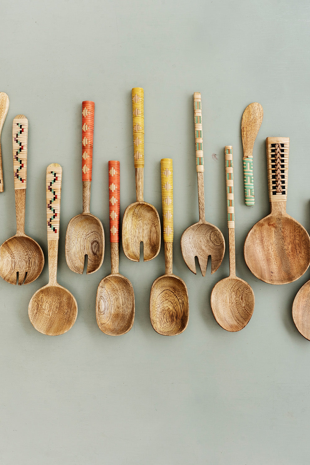 Salad set | Wooden Green