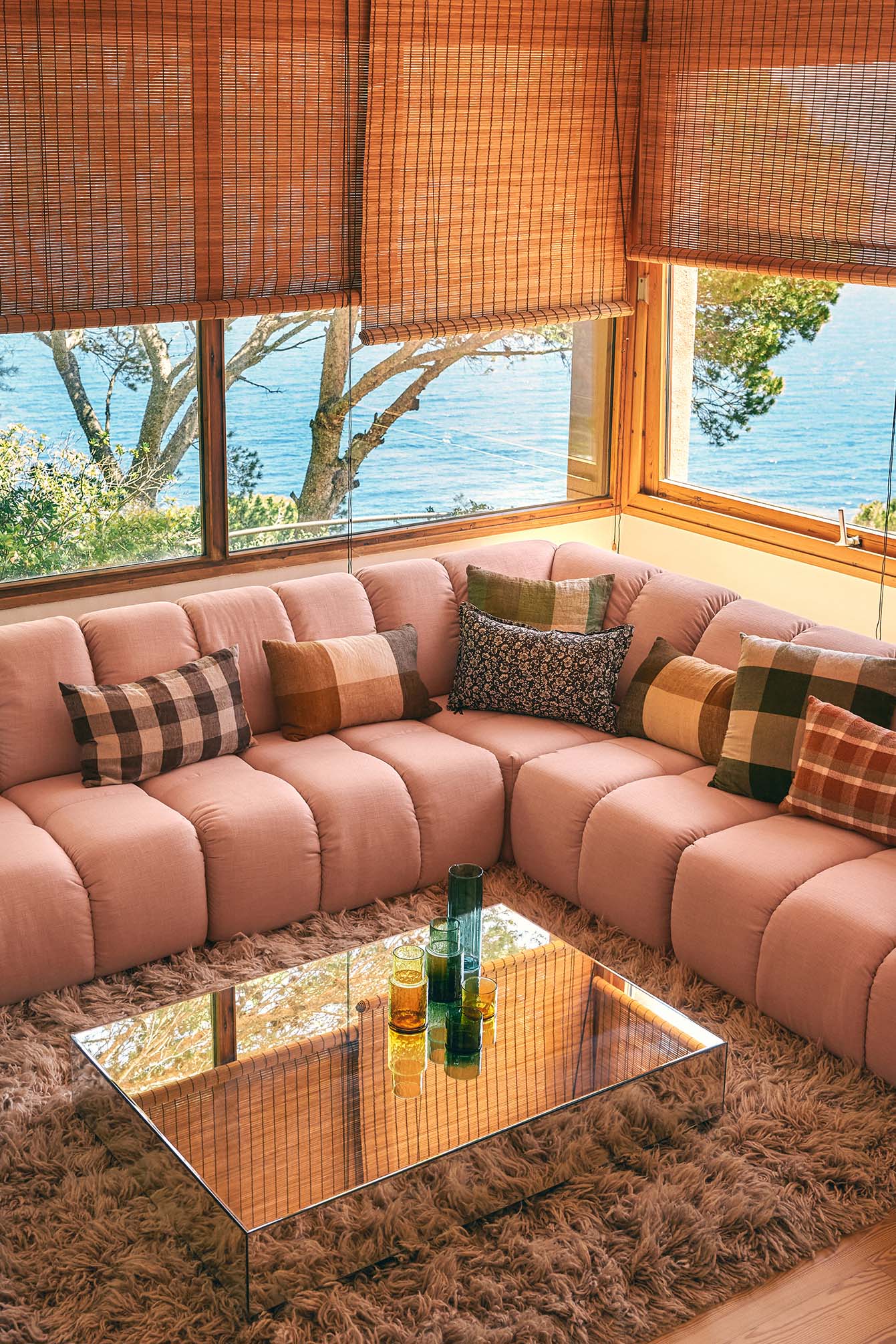 Cushion Woven Vineyard
