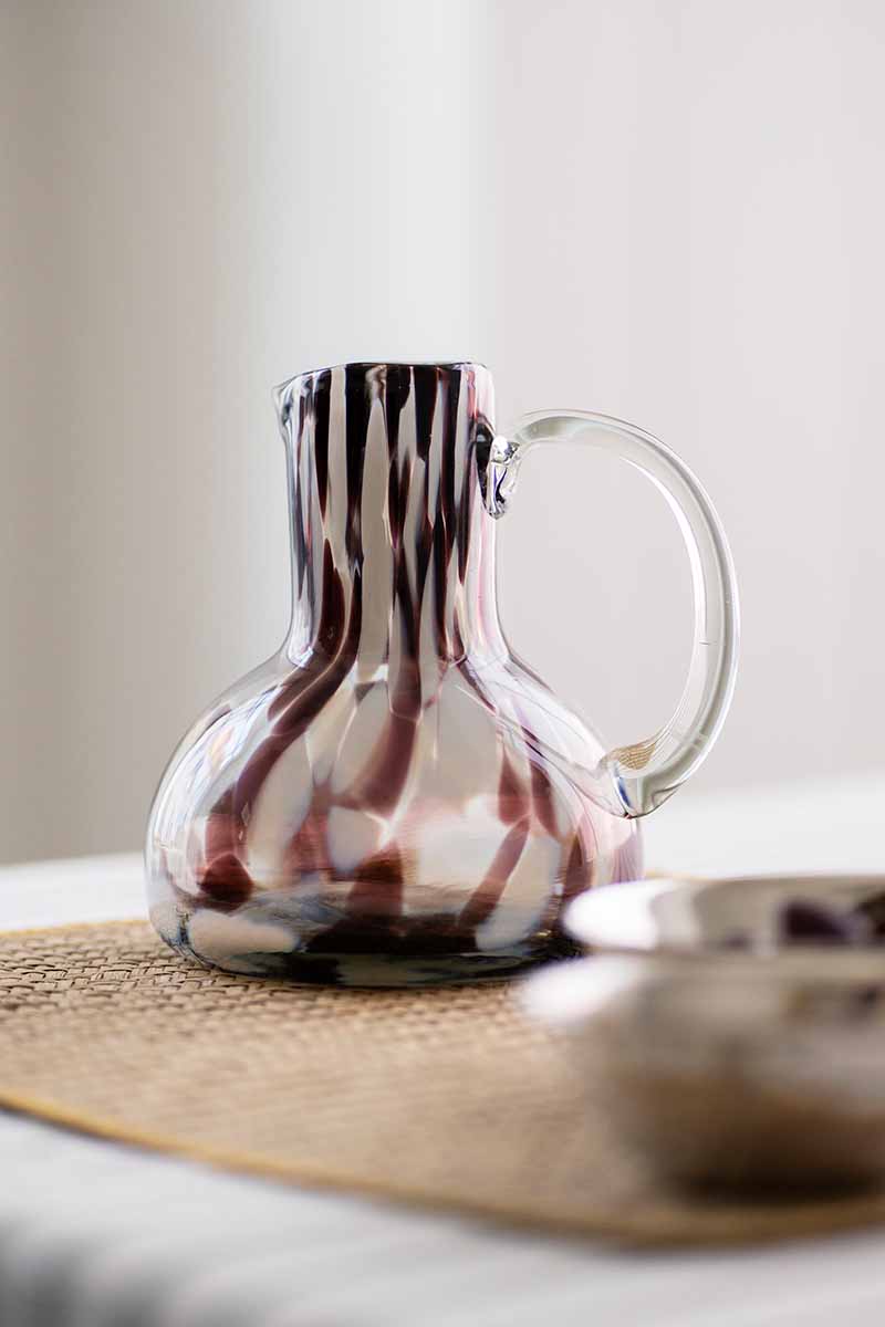 Glass jug | Brown
