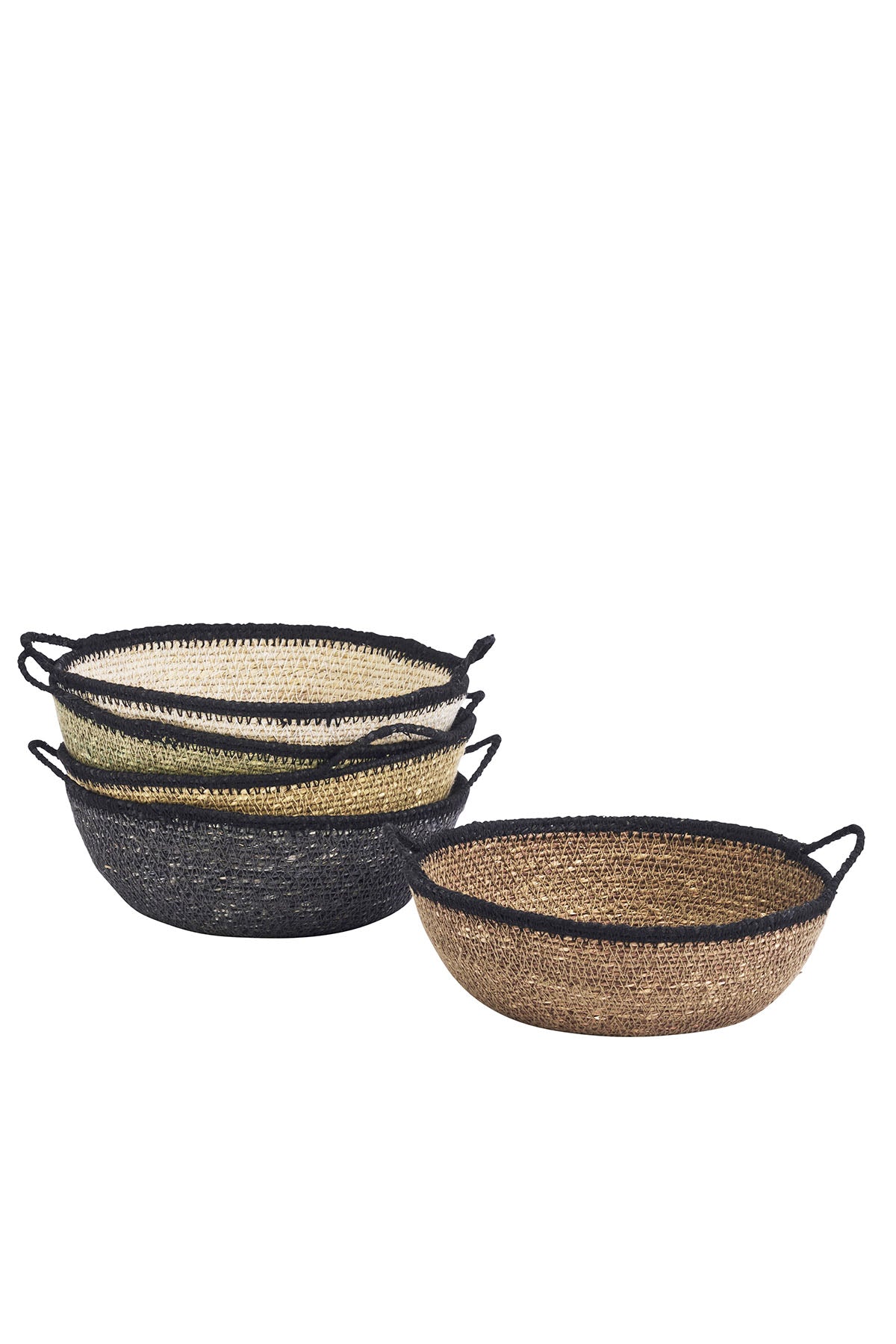 Seagrass Basket w/ Handles | Choose colour