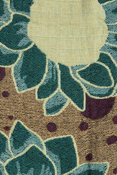 Throw/Blanket | Blue With Flowers
