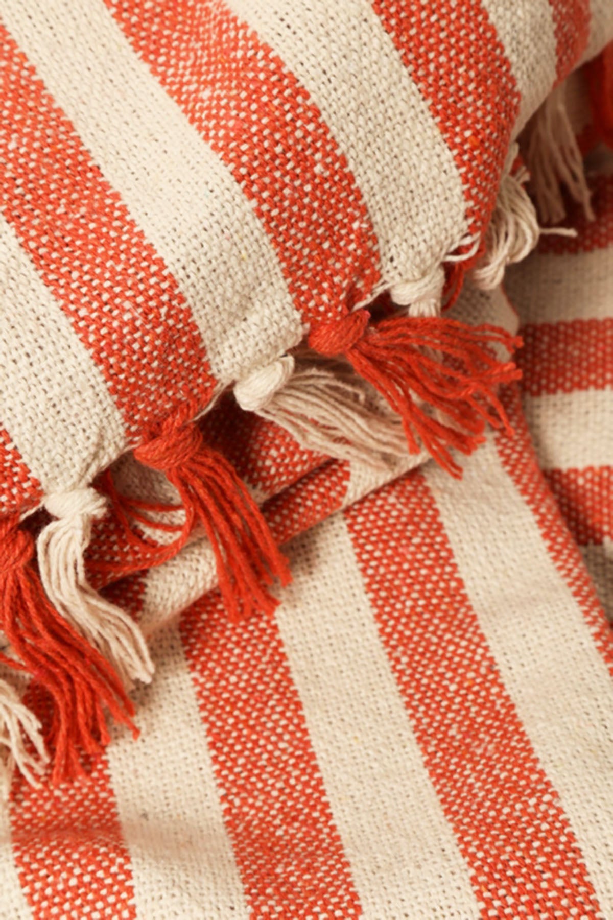 Throw/Blanket, Red Stripes