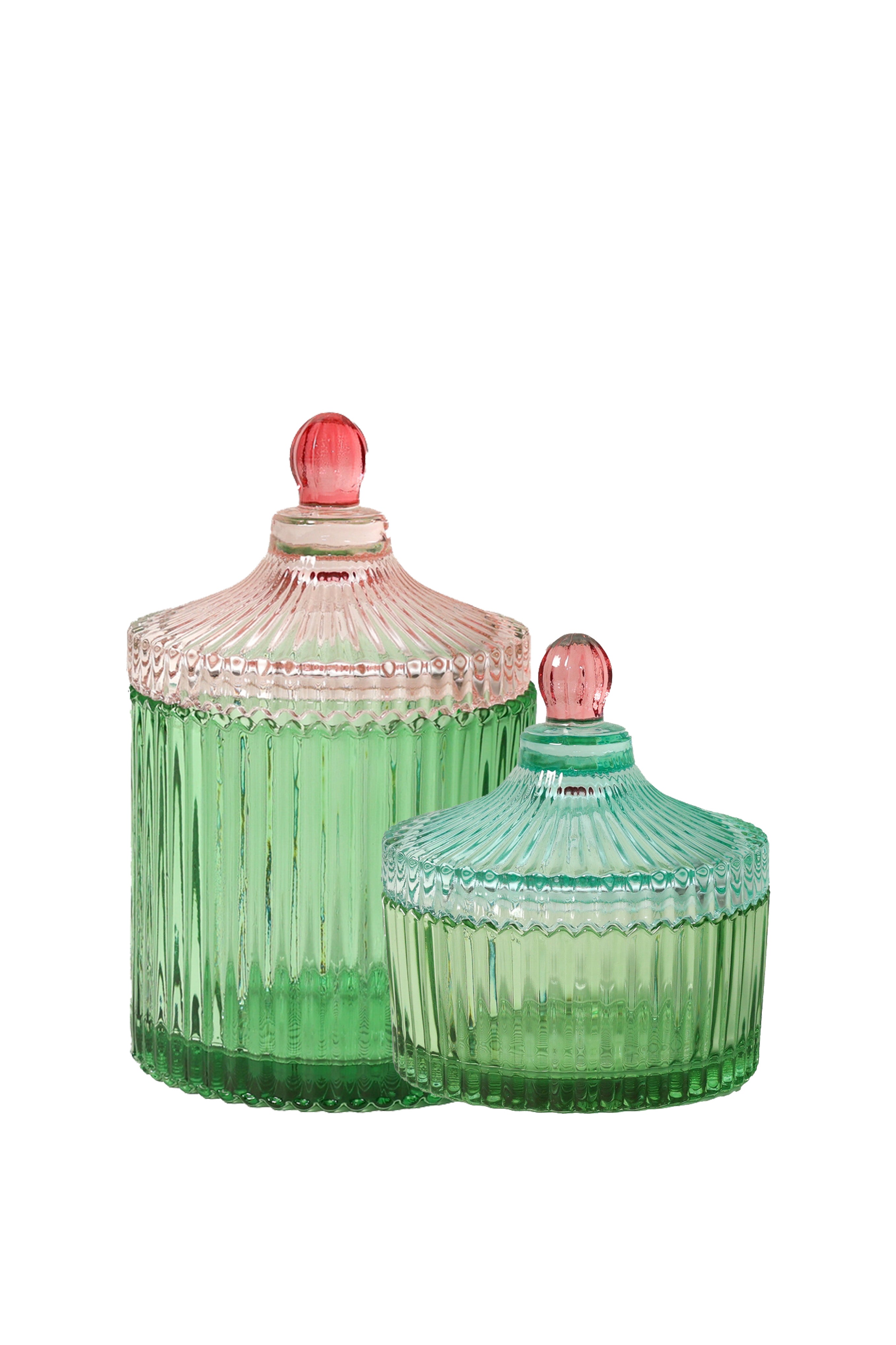 Bonbonnerie, Green & Pink, 17cm