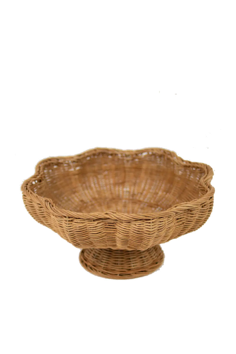 Bowl On Foot | Rattan
