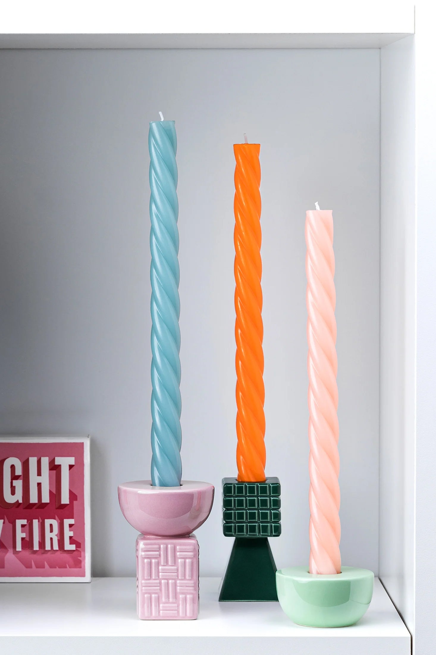 Candle marshmallow, 26 x Ø 2.2cm