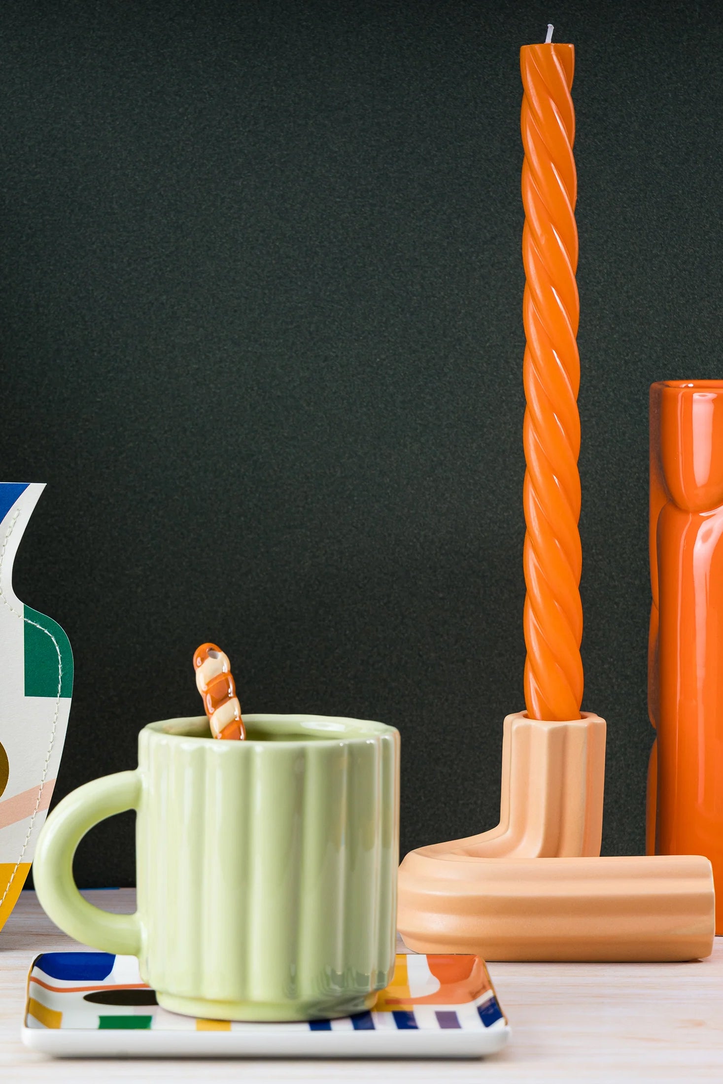 Candle marshmallow, 26 x Ø 2.2cm