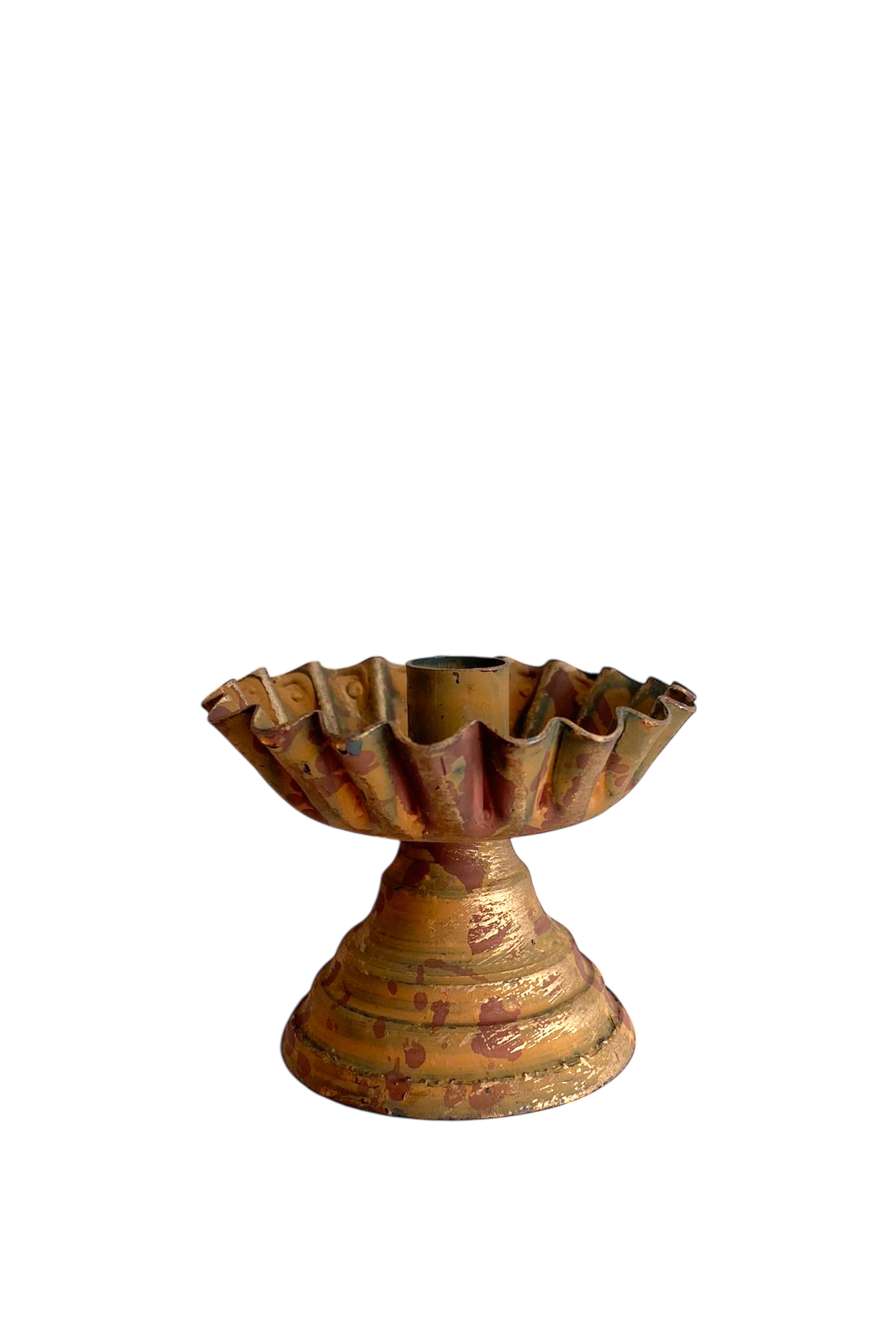 Candle holder S, Brass