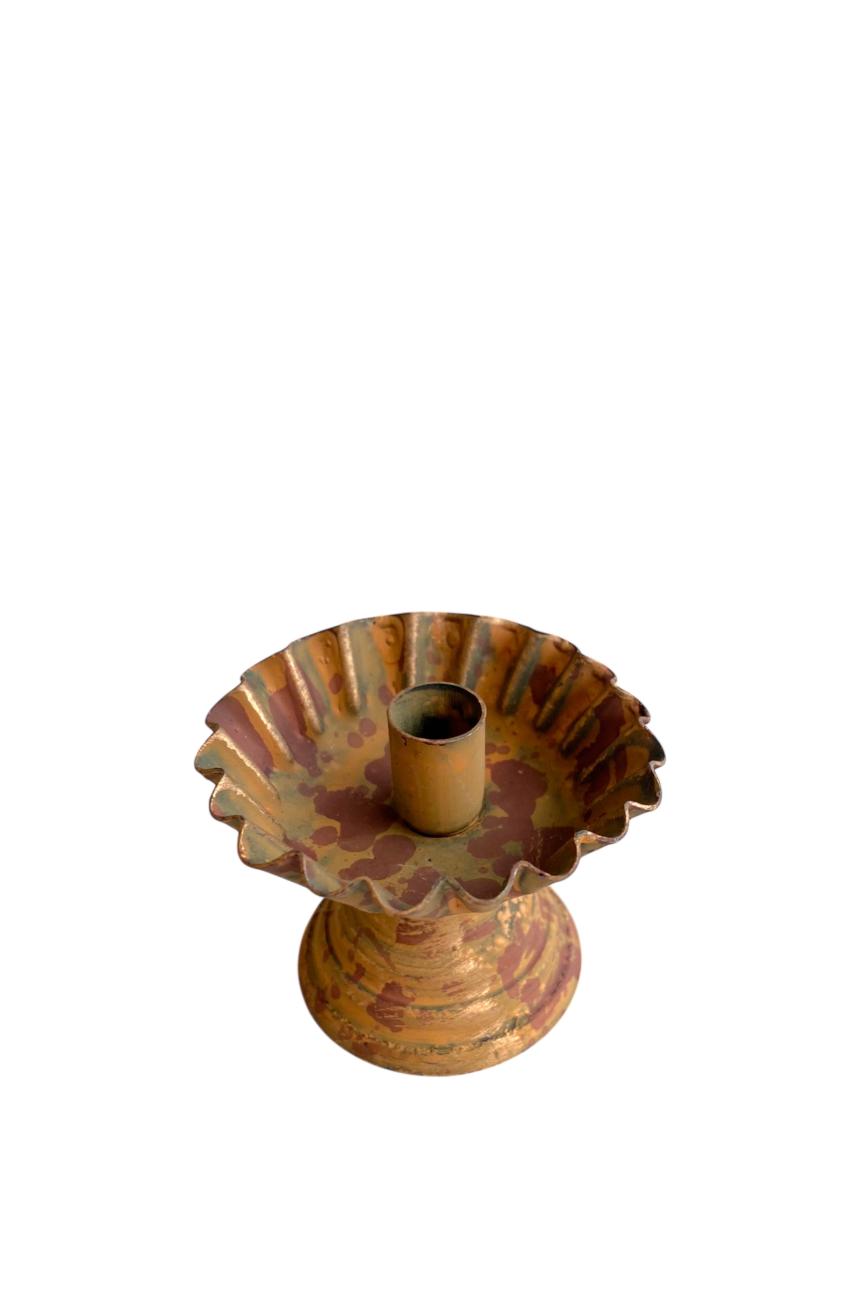 Candle holder S, Brass