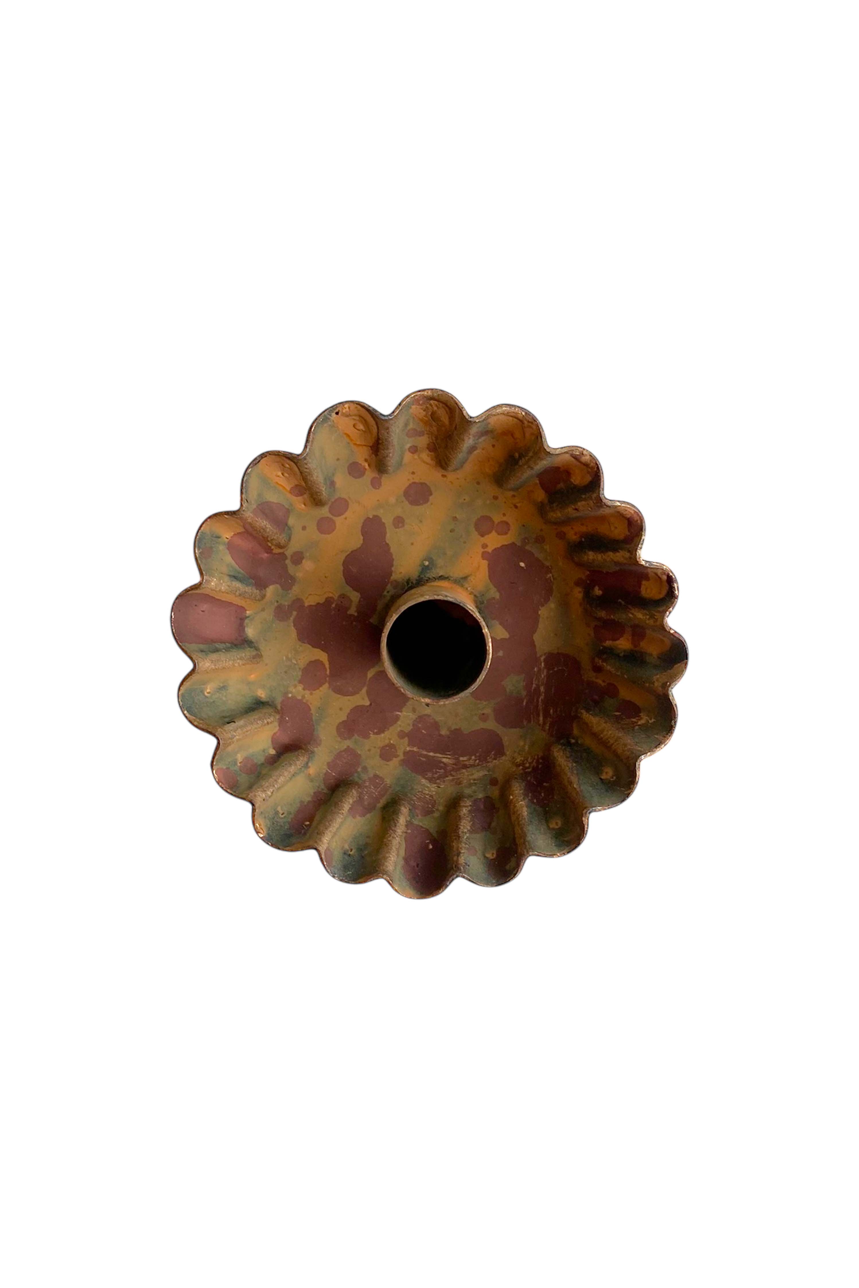 Candle holder S, Brass