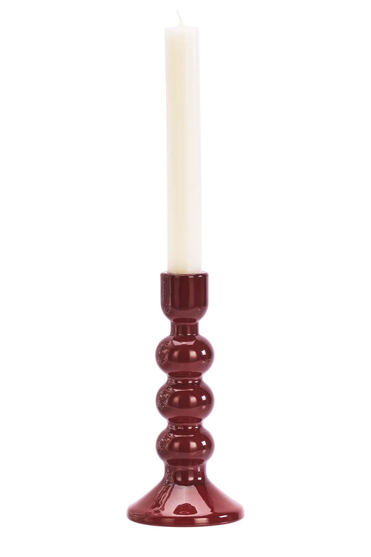 Glass Candle Holder L | Syrah