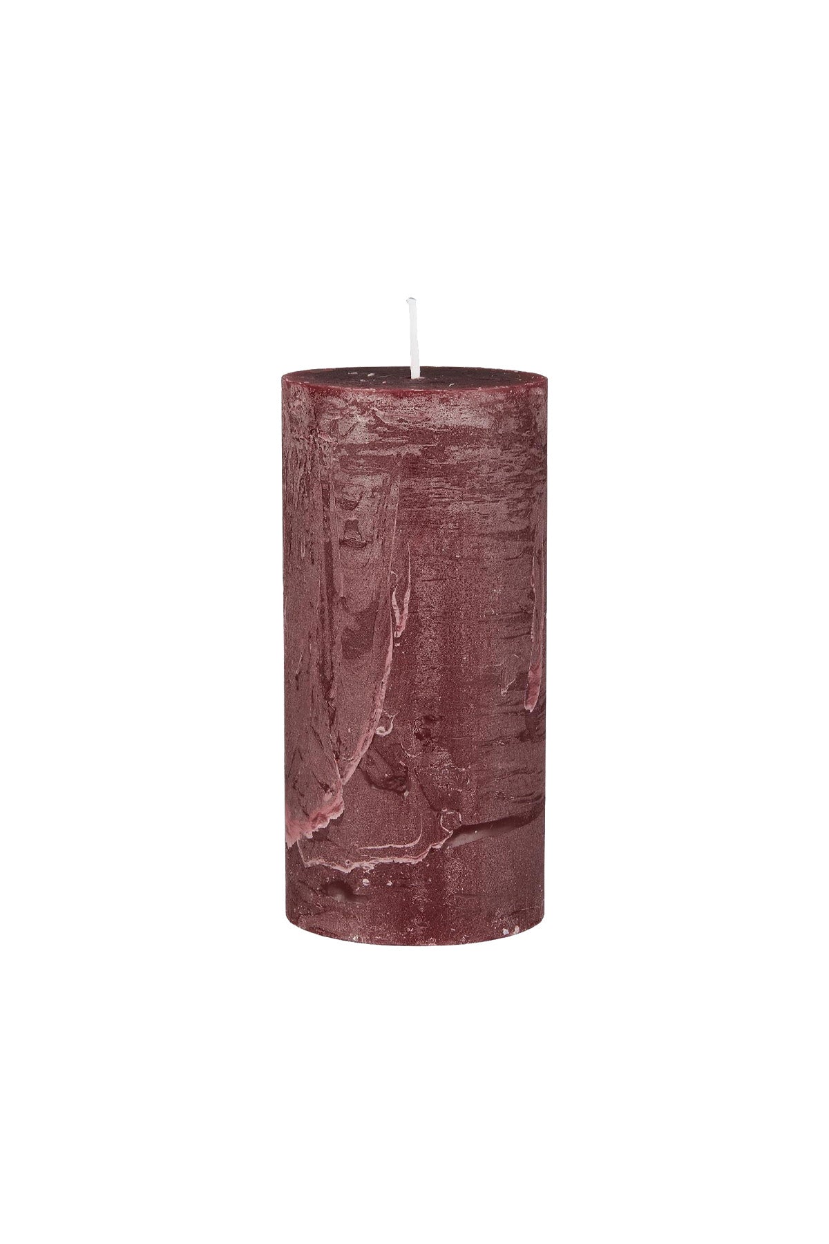 Rustic Candle M | Bordeaux