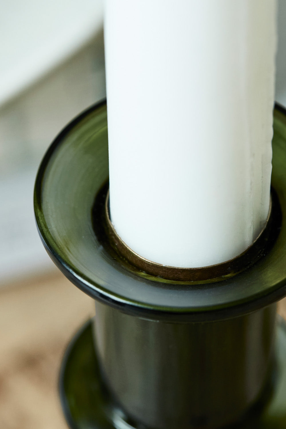 Candle Holder L | Green