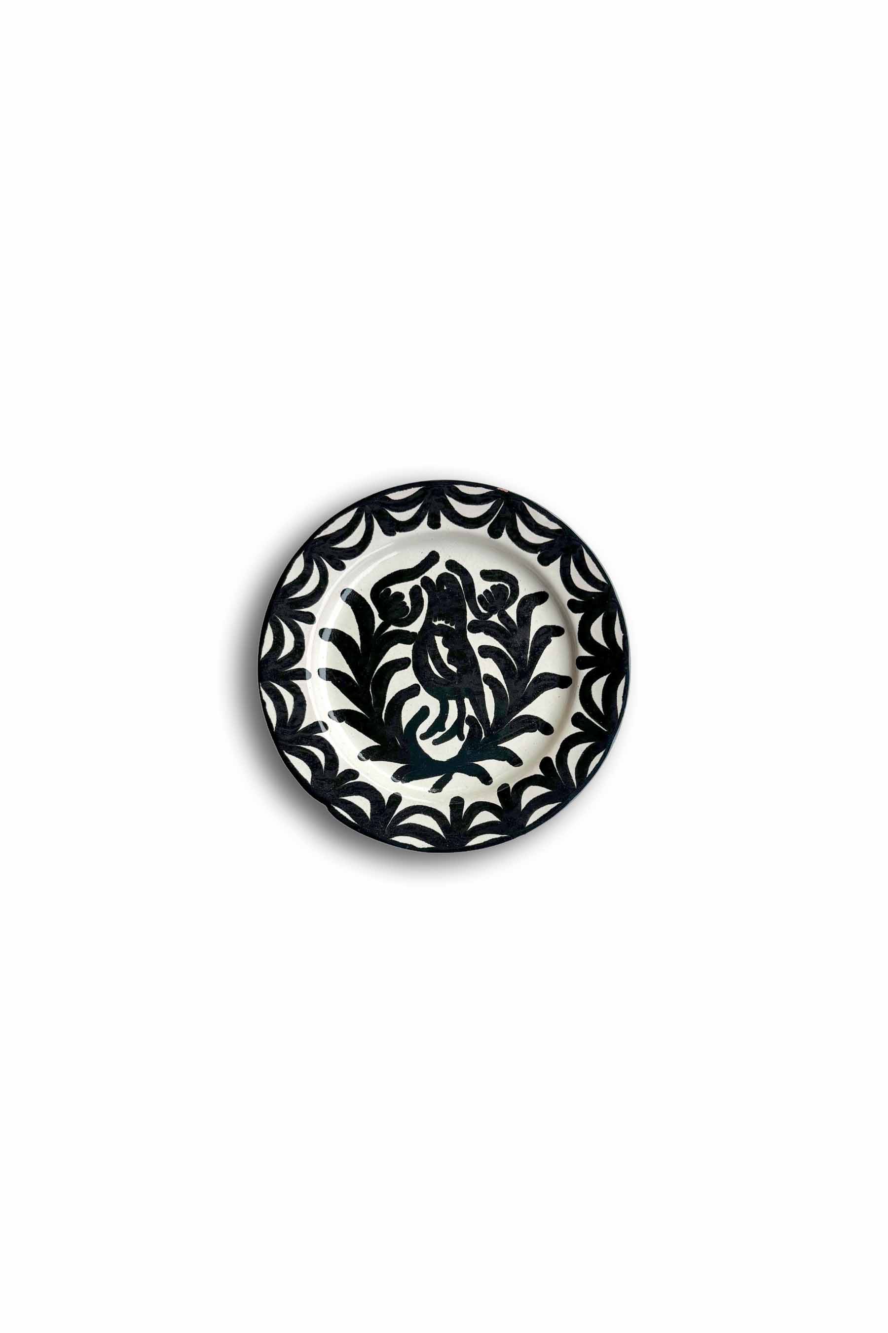 Ceramic Plates & Serving Dishes, Black Bird