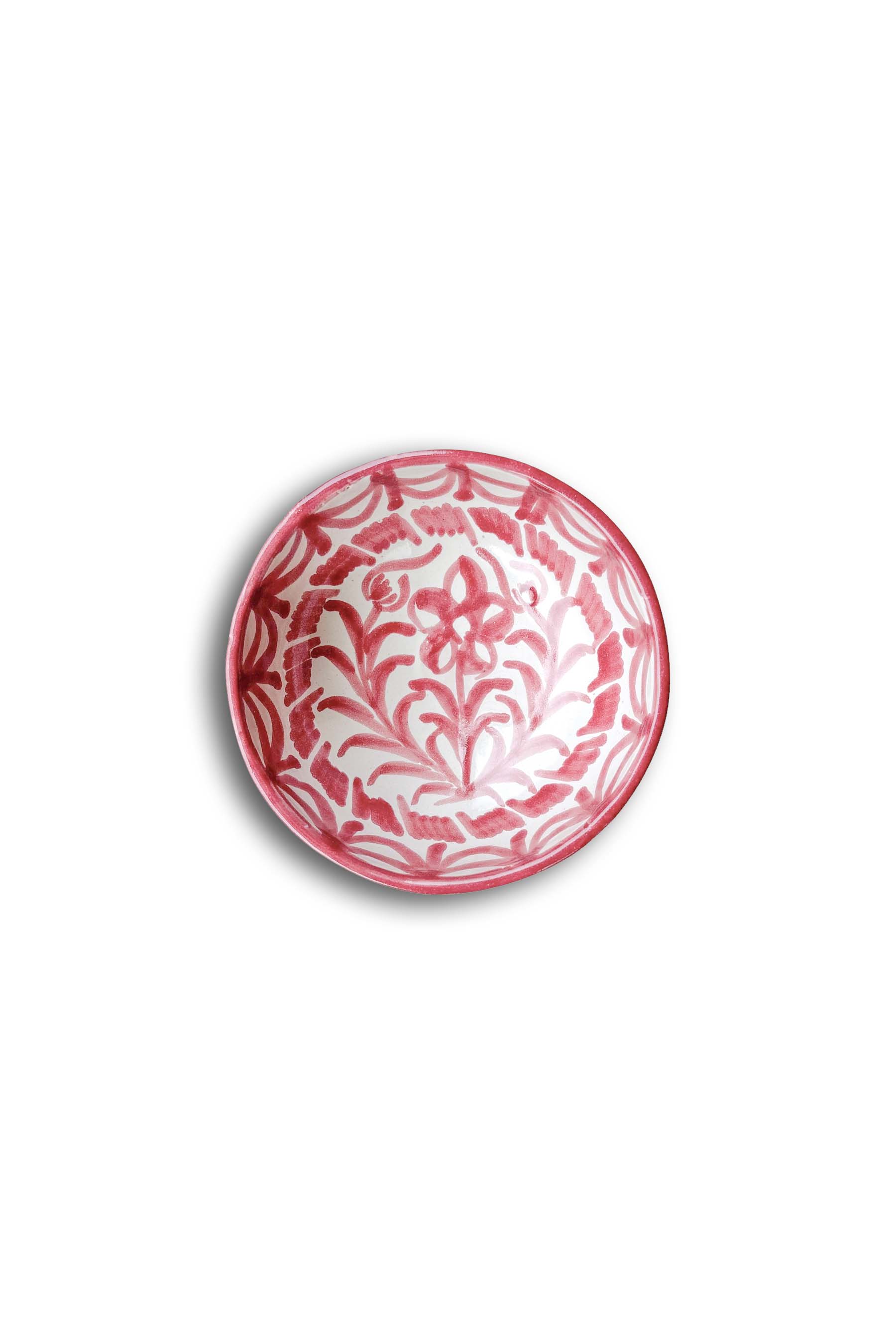 Ceramic Plates & Serving Dishes, Pink Flower