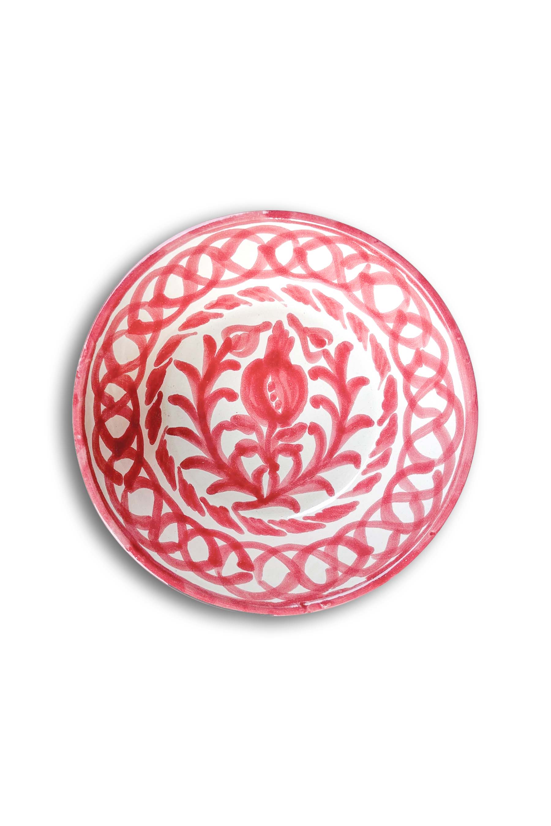 Ceramic Plates & Serving Dishes, Pink Pomegranate