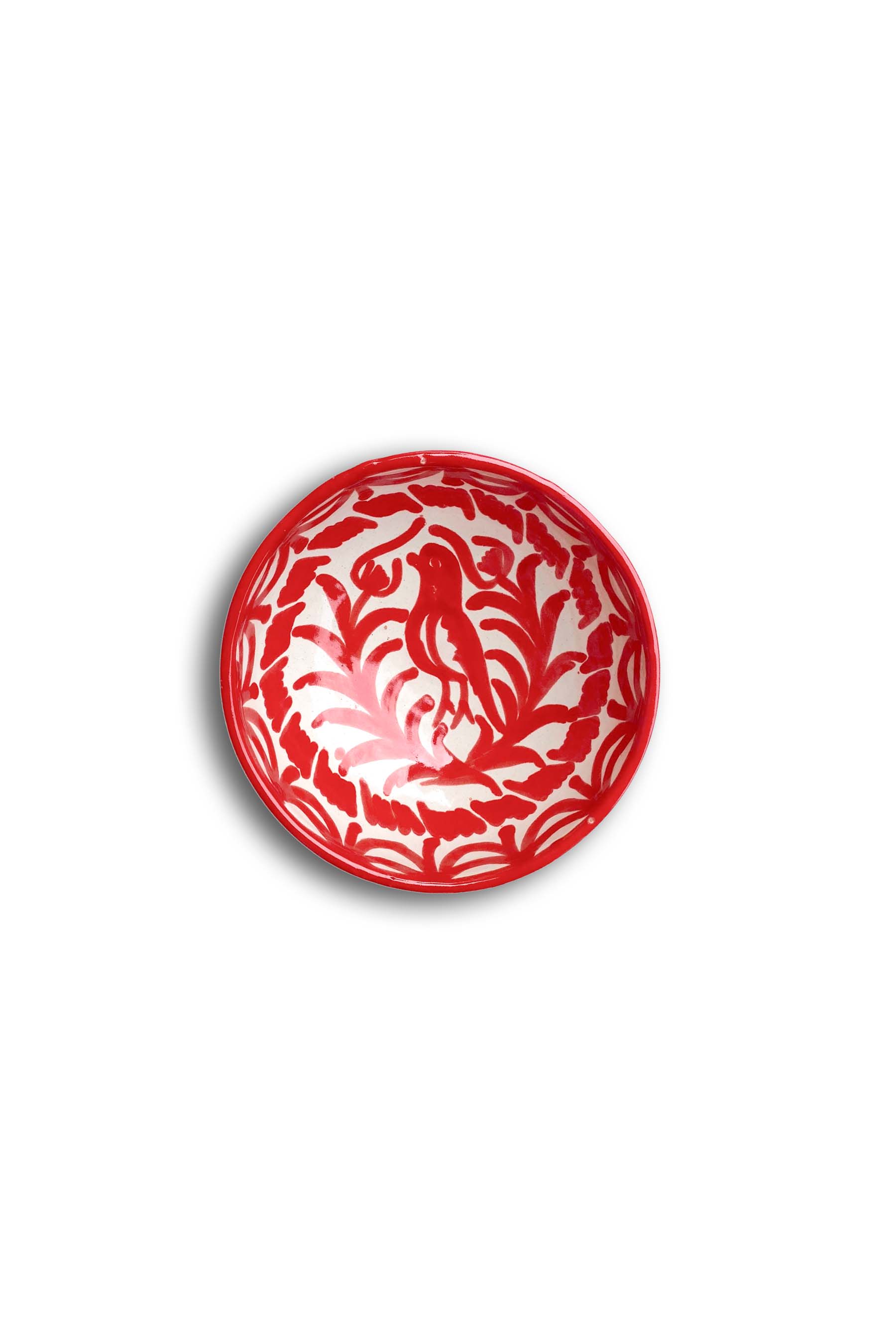 Ceramic Plates & Serving Dishes, Red Bird