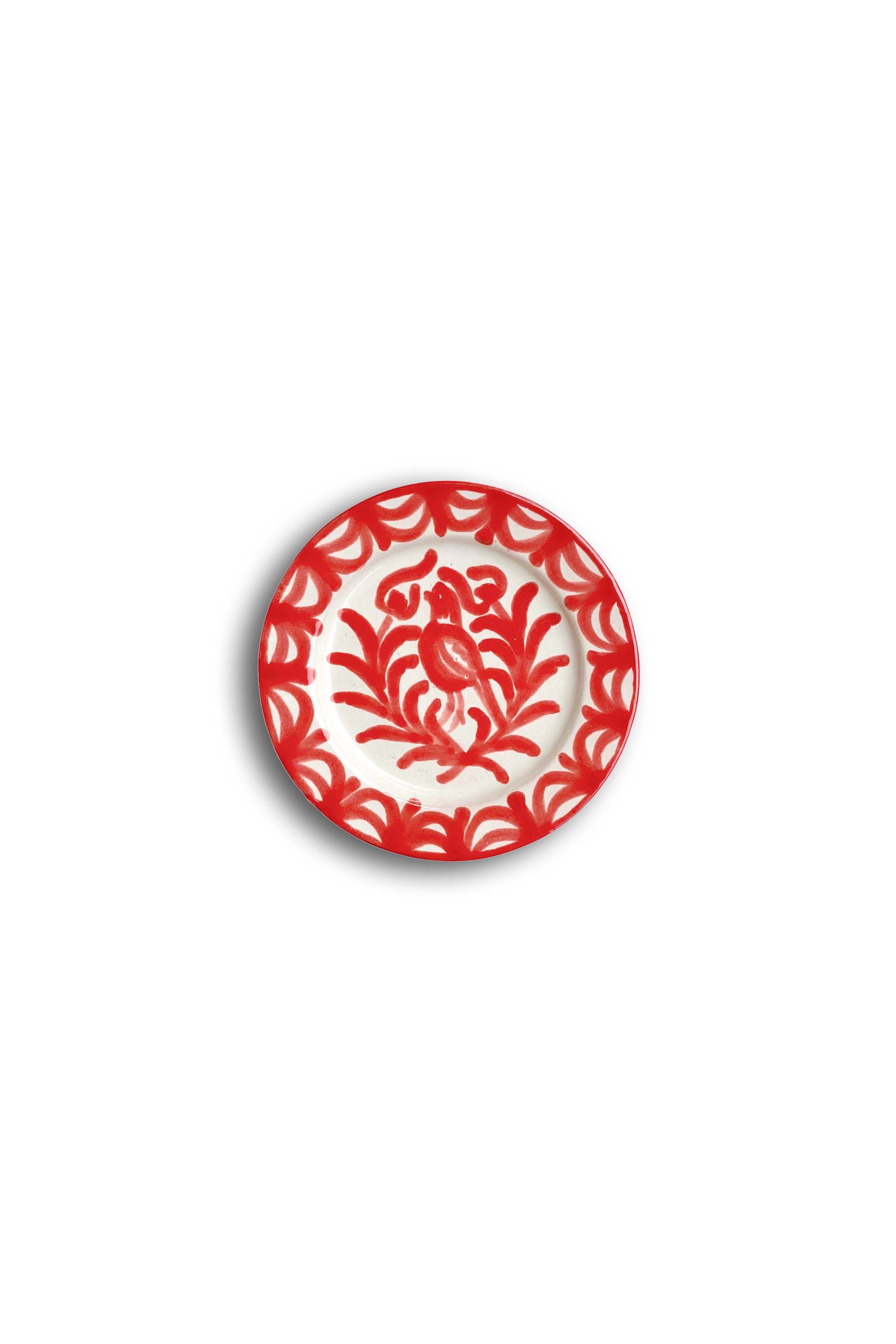 Ceramic Plates & Serving Dishes, Red Bird