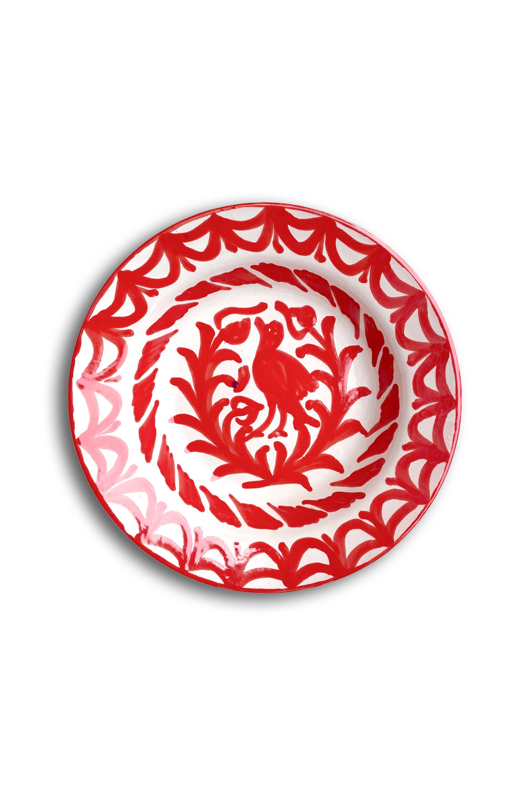 Ceramic Plates & Serving Dishes, Red Bird