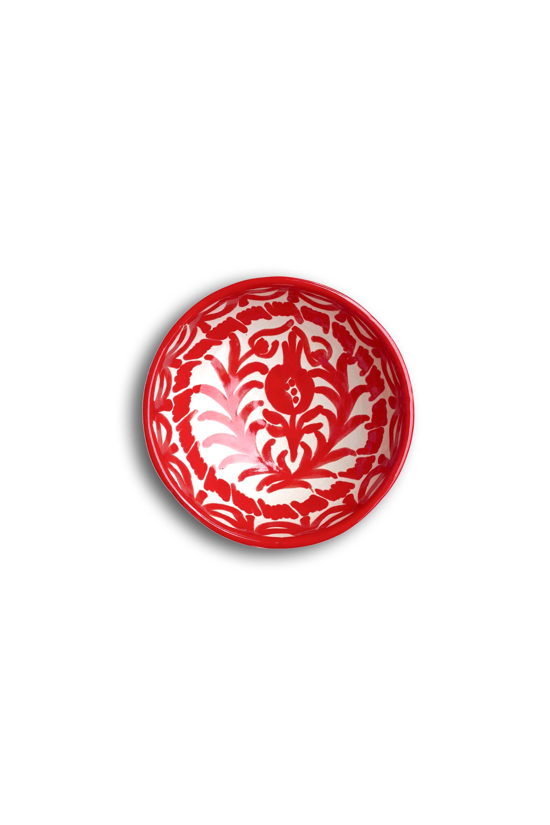 Ceramic Plates & Serving Dishes, Red Pomegranate