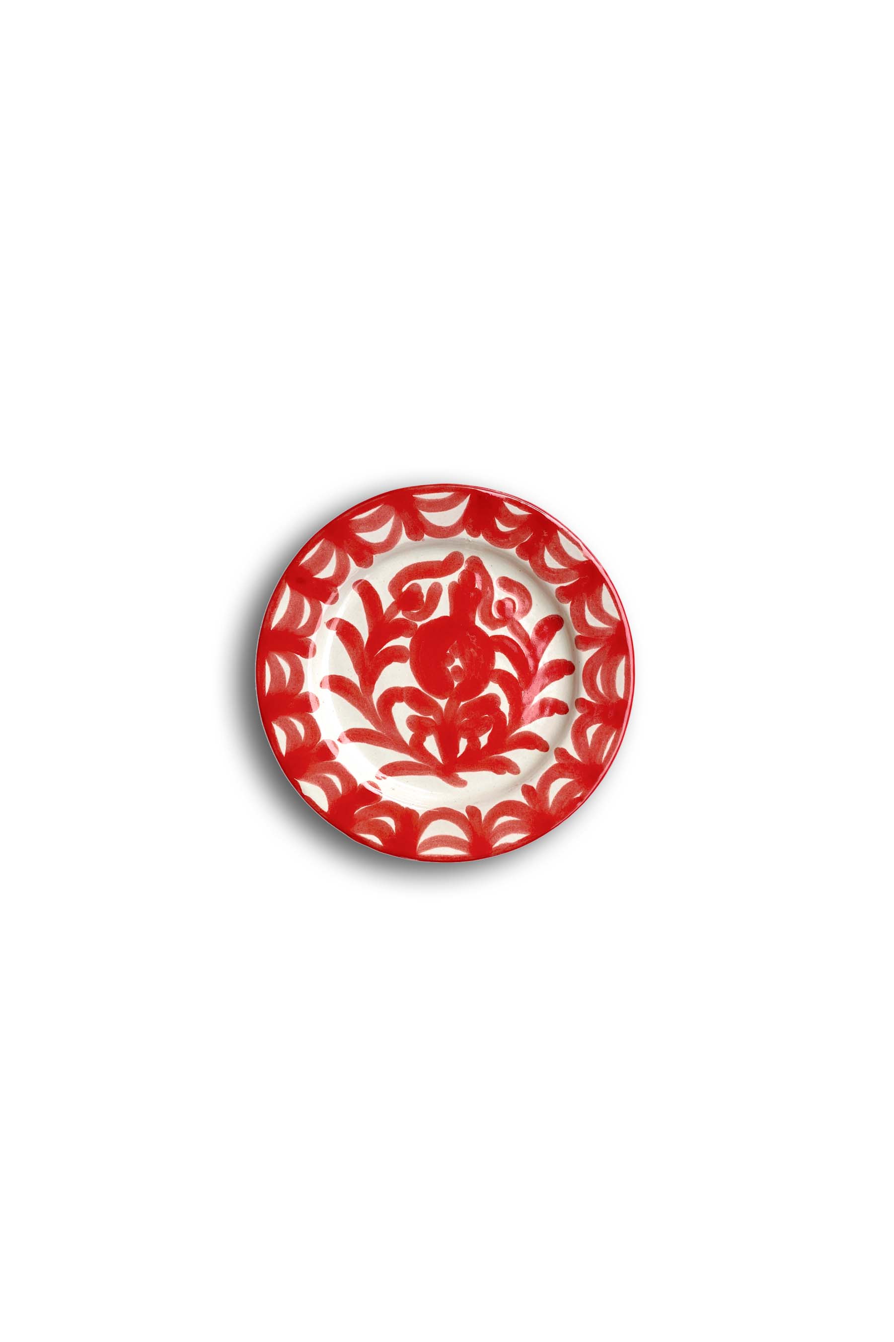 Ceramic Plates & Serving Dishes, Red Pomegranate