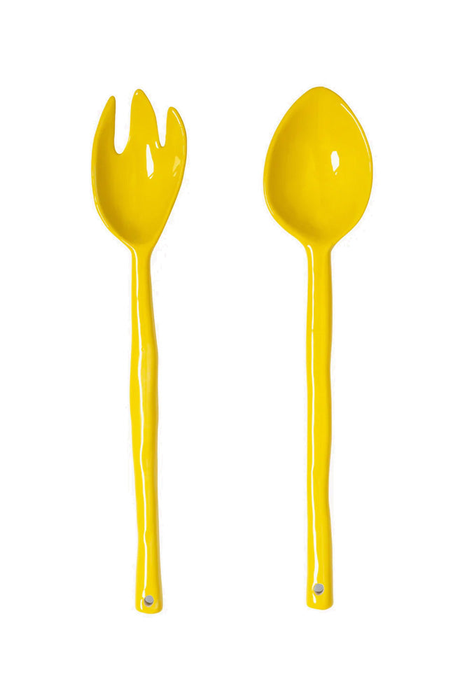 Salad server | Yellow