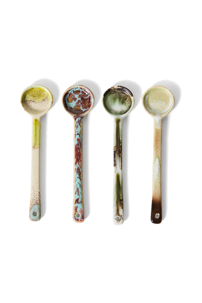 Ceramic Spoons | set of 4