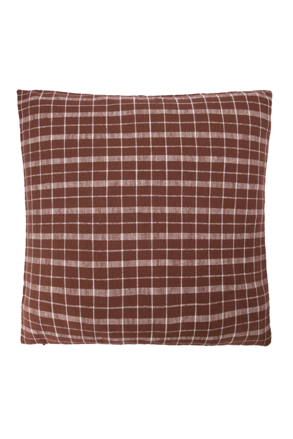 Cushion | Brown Checkered