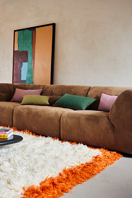 Linen Cushion | Green