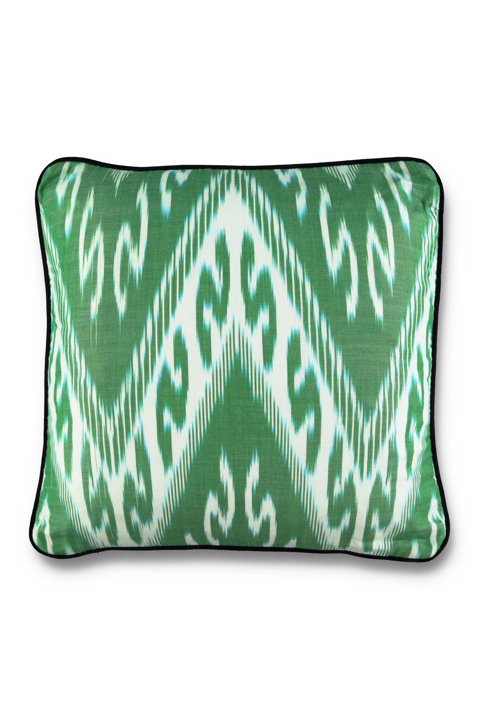 Cushion Ikat Green