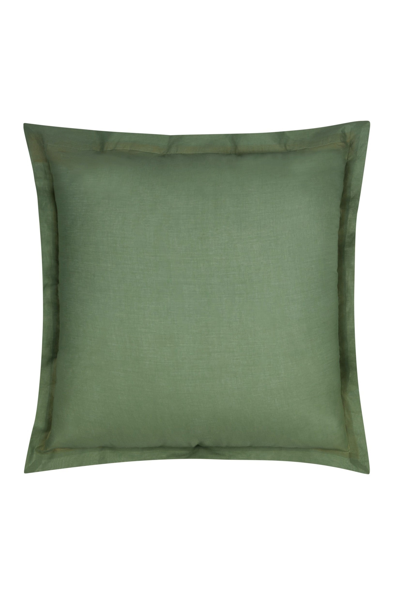 Cushion, Cinnamon sage organza