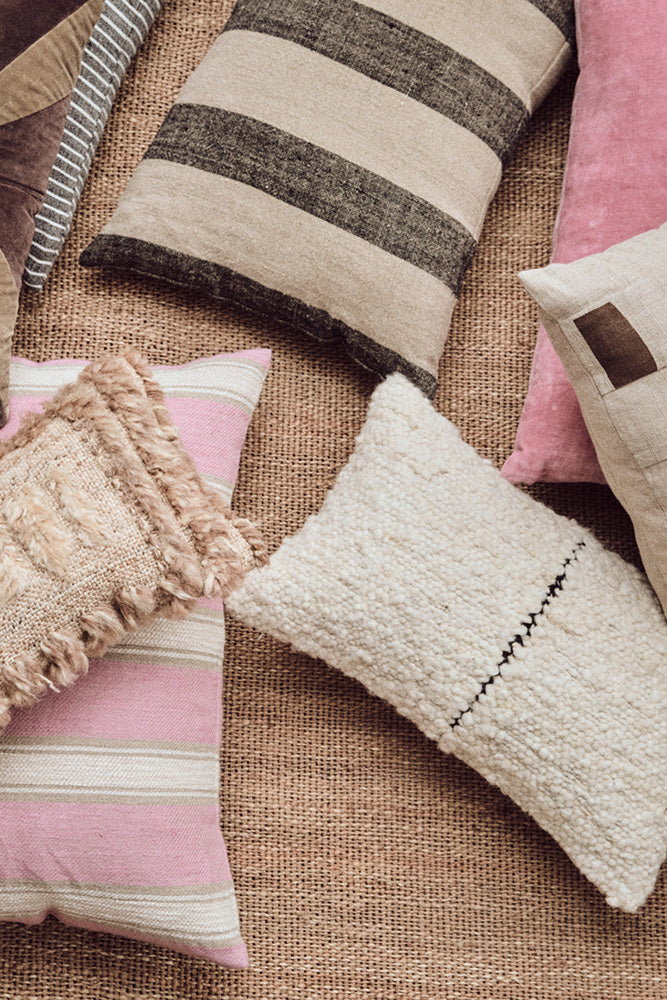 Cushion Stripes | Grey