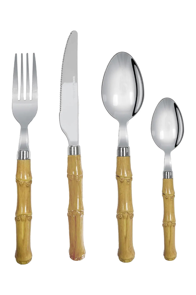 Cutlery Set | Bamboo Style