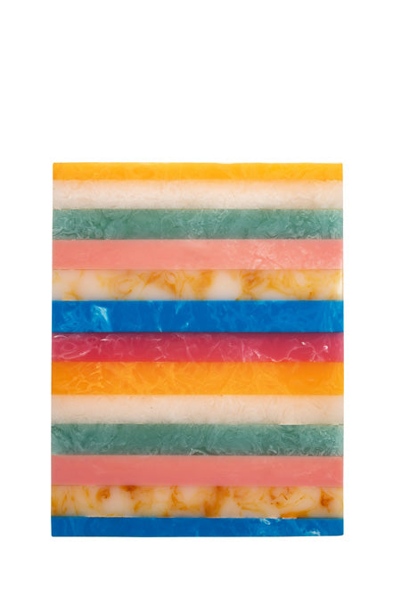 Cheese board, Multicolor orange, 26x20cm