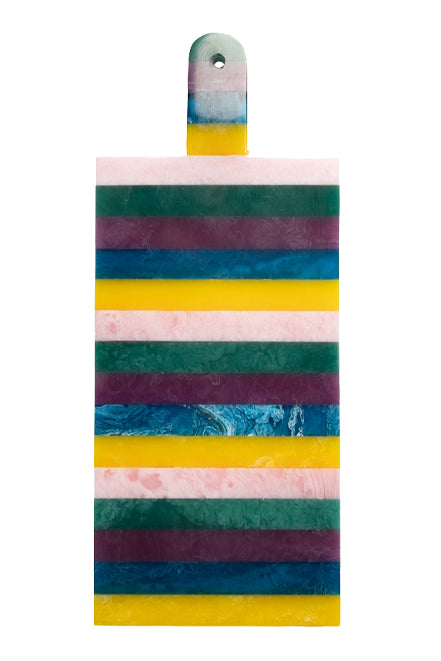 Cheese board, Multicolor violet, 38x16cm