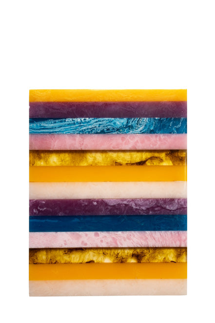 Cheese board, Multicolor yellow, 26x20cm