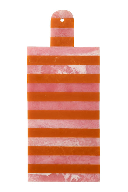 Cheese board | Pink Stripes | 38x16cm