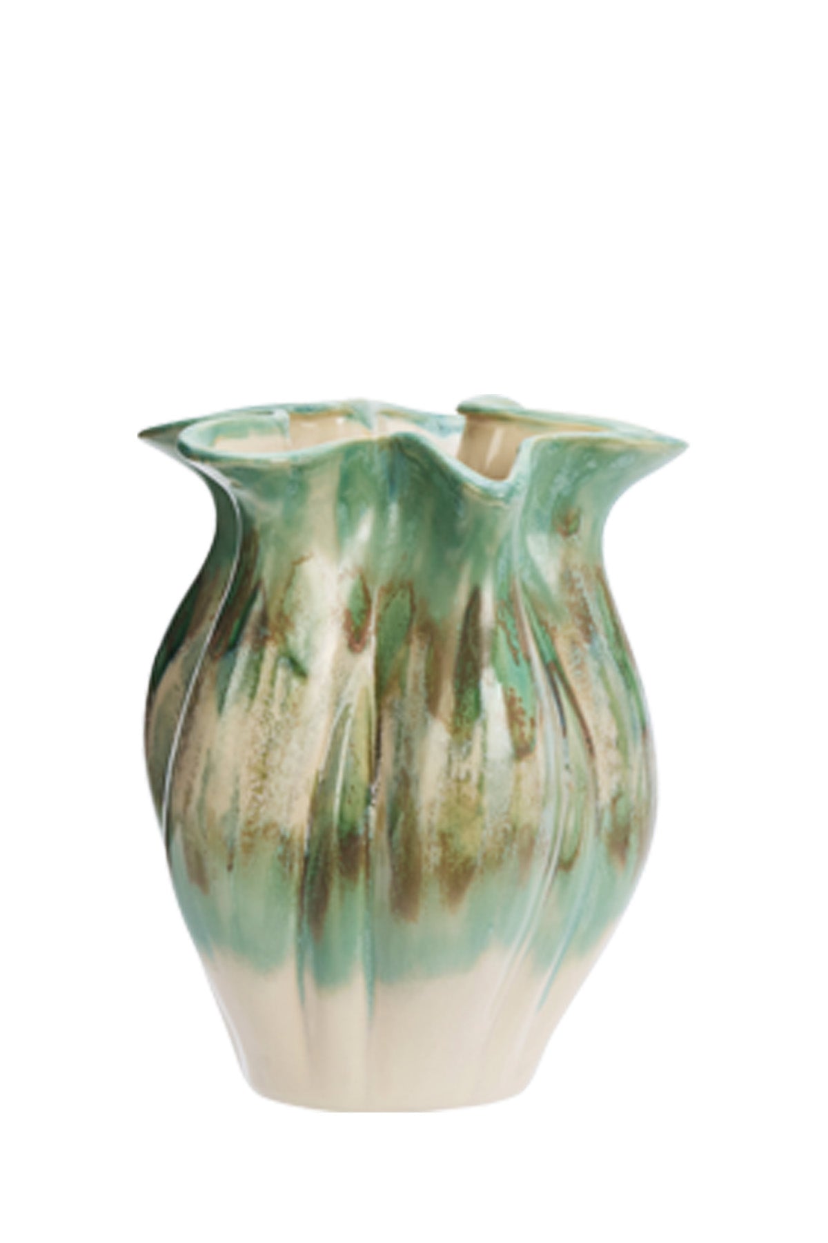 Stoneware vase | Light Green